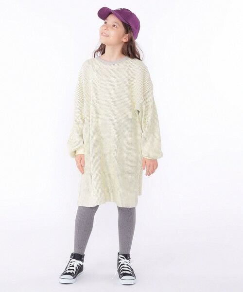 SHIPS / シップス ロング・マキシ丈ワンピース | SHIPS KIDS:140〜150cm / ポコポコ ワッフル ワンピース | 詳細25