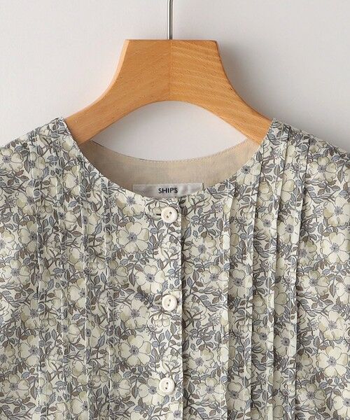 SHIPS / シップス ロング・マキシ丈ワンピース | SHIPS KIDS:100〜130cm / リバティ 長袖 ワンピース | 詳細3
