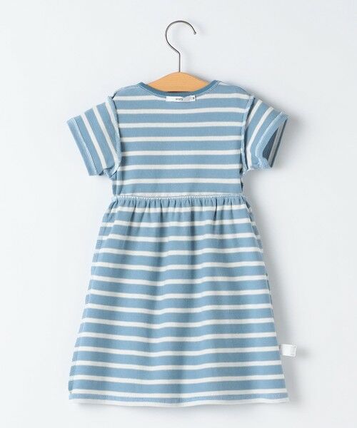 SHIPS / シップス ロング・マキシ丈ワンピース | SHIPS KIDS:90cm / ボーダー フリル ワンピース | 詳細4