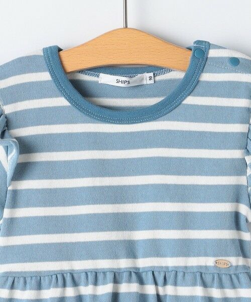 SHIPS / シップス ロング・マキシ丈ワンピース | SHIPS KIDS:90cm / ボーダー フリル ワンピース | 詳細5
