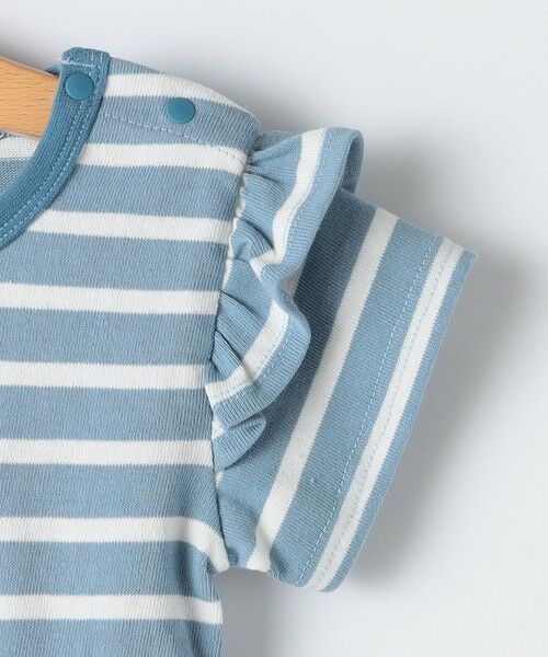 SHIPS / シップス ロング・マキシ丈ワンピース | SHIPS KIDS:90cm / ボーダー フリル ワンピース | 詳細6