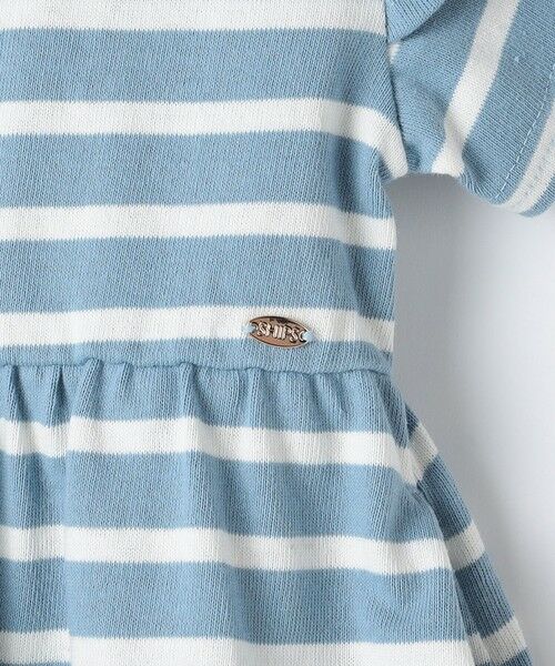 SHIPS / シップス ロング・マキシ丈ワンピース | SHIPS KIDS:90cm / ボーダー フリル ワンピース | 詳細9