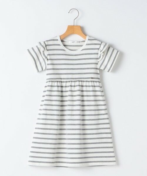 SHIPS / シップス ロング・マキシ丈ワンピース | SHIPS KIDS:100〜130cm / ボーダー フリル ワンピース | 詳細6