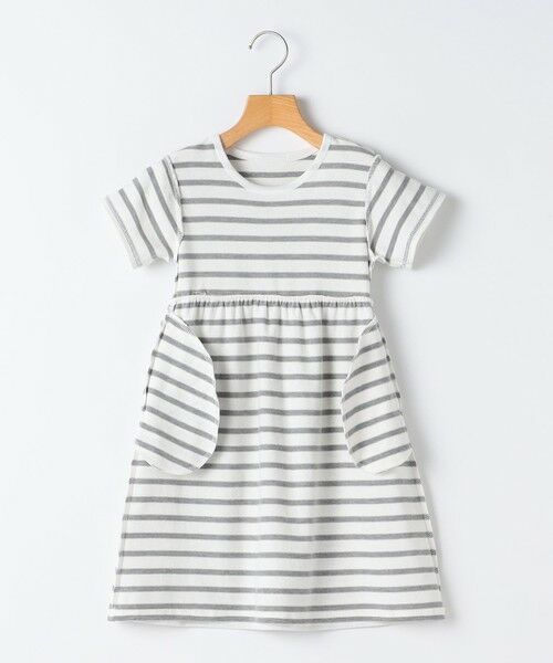 SHIPS / シップス ロング・マキシ丈ワンピース | SHIPS KIDS:100〜130cm / ボーダー フリル ワンピース | 詳細8