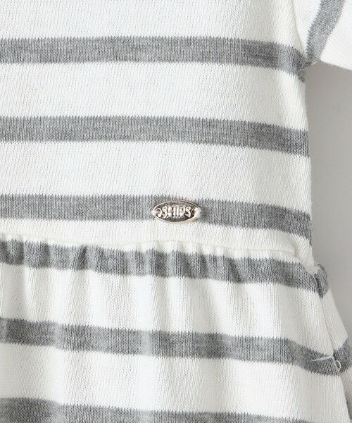 SHIPS / シップス ロング・マキシ丈ワンピース | SHIPS KIDS:100〜130cm / ボーダー フリル ワンピース | 詳細14