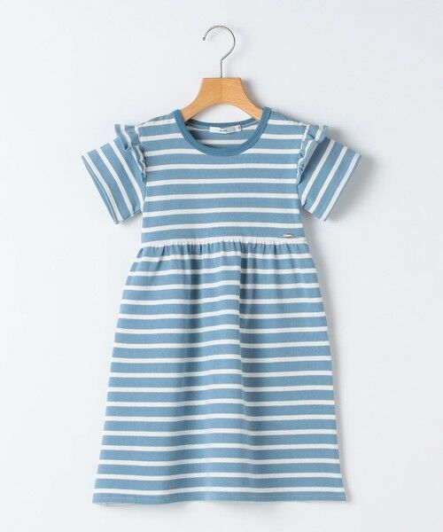 SHIPS / シップス ロング・マキシ丈ワンピース | SHIPS KIDS:100〜130cm / ボーダー フリル ワンピース | 詳細26