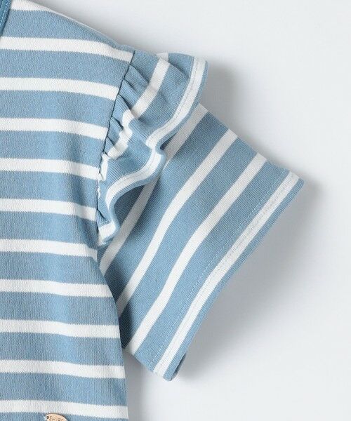 SHIPS / シップス ロング・マキシ丈ワンピース | SHIPS KIDS:140〜150cm / ボーダー フリル ワンピース | 詳細6