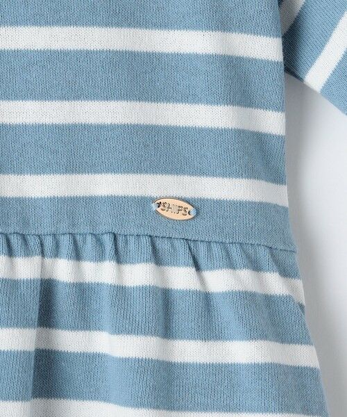 SHIPS / シップス ロング・マキシ丈ワンピース | SHIPS KIDS:140〜150cm / ボーダー フリル ワンピース | 詳細9