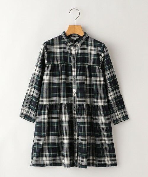 SHIPS / シップス ロング・マキシ丈ワンピース | SHIPS KIDS:100〜130cm / ネル チェック ワンピース | 詳細16