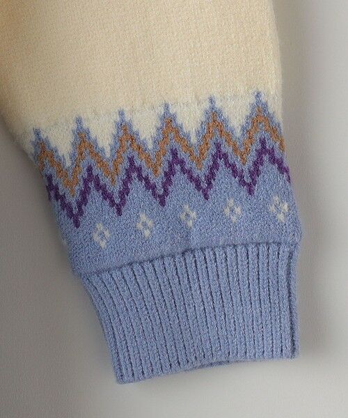 SHIPS / シップス ロング・マキシ丈ワンピース | SHIPS KIDS:90cm / ＜手洗い可能＞ ノルディック レイヤード ワンピース | 詳細2