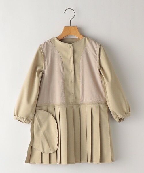 SHIPS / シップス ロング・マキシ丈ワンピース | SHIPS KIDS:100〜130cm / プリーツ 切替 ワンピース | 詳細14