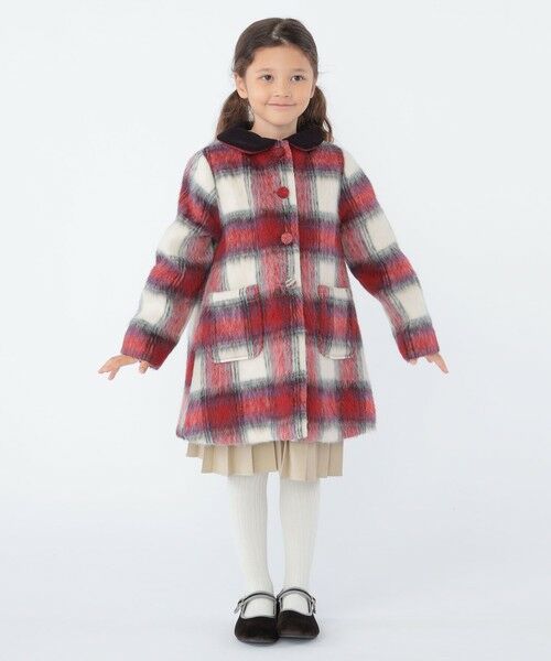 SHIPS / シップス ロング・マキシ丈ワンピース | SHIPS KIDS:100〜130cm / プリーツ 切替 ワンピース | 詳細7