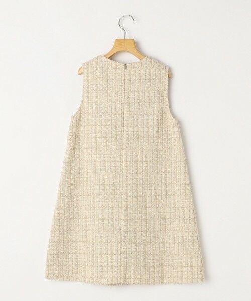 SHIPS / シップス ロング・マキシ丈ワンピース | SHIPS KIDS:140〜150cm / ツイード ジャンパー スカート | 詳細1