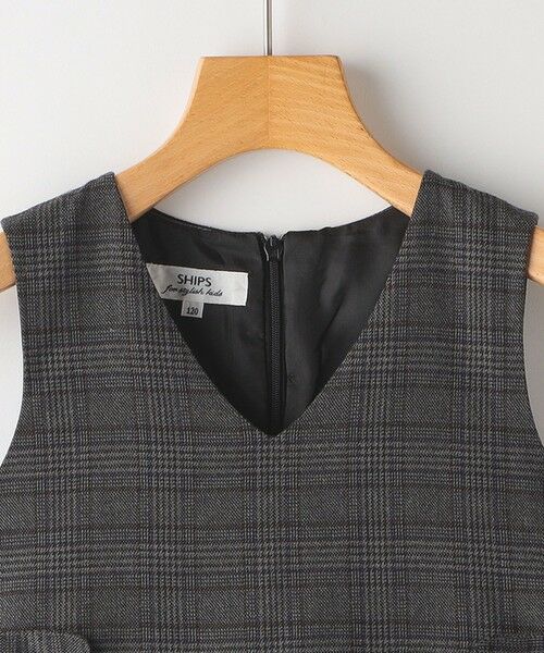 SHIPS / シップス ロング・マキシ丈ワンピース | SHIPS KIDS:140〜150cm / チェック ジャンパー スカート | 詳細9