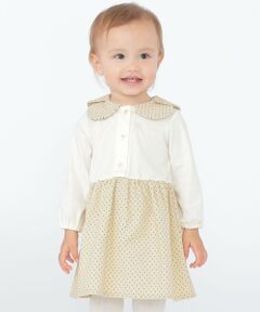 SHIPS / シップス ロング・マキシ丈ワンピース | SHIPS KIDS:80〜90cm / ドット カラー ワンピース