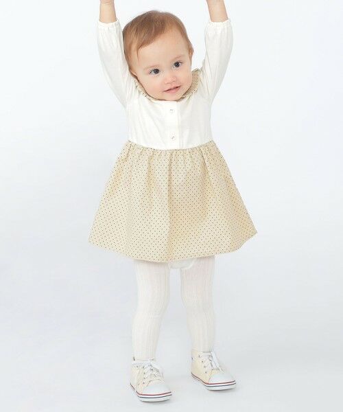 SHIPS / シップス ロング・マキシ丈ワンピース | SHIPS KIDS:80〜90cm / ドット カラー ワンピース | 詳細6