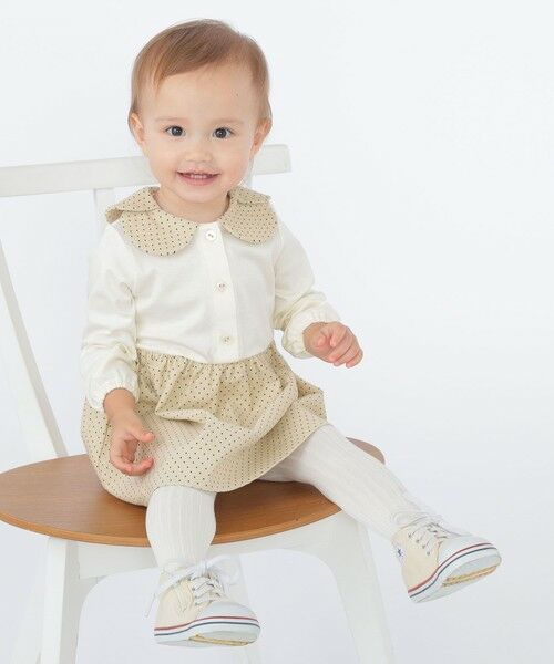 SHIPS / シップス ロング・マキシ丈ワンピース | SHIPS KIDS:80〜90cm / ドット カラー ワンピース | 詳細7