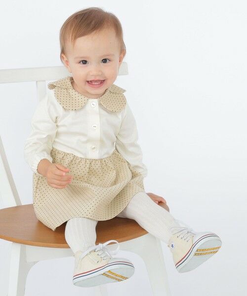 SHIPS / シップス ロング・マキシ丈ワンピース | SHIPS KIDS:80〜90cm / ドット カラー ワンピース | 詳細8