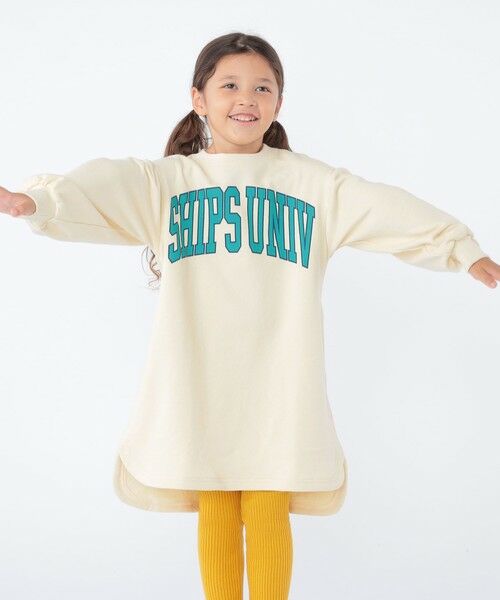 SHIPS / シップス ロング・マキシ丈ワンピース | 【SHIPS KIDS別注】RUSSELL ATHLETIC:100〜130cm / ワンピース | 詳細1