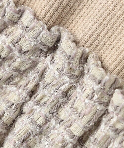 SHIPS / シップス ロング・マキシ丈ワンピース | SHIPS KIDS:100〜130cm / リブ×ファンシー ツイード ワンピース | 詳細11