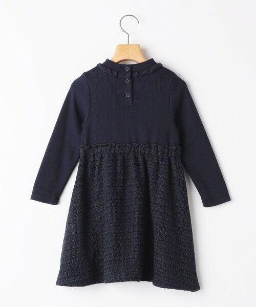 SHIPS / シップス ロング・マキシ丈ワンピース | SHIPS KIDS:100〜130cm / リブ×ファンシー ツイード ワンピース | 詳細19