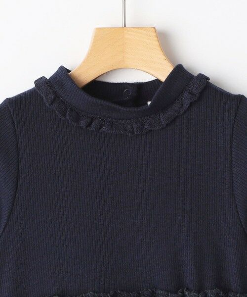 SHIPS / シップス ロング・マキシ丈ワンピース | SHIPS KIDS:100〜130cm / リブ×ファンシー ツイード ワンピース | 詳細20