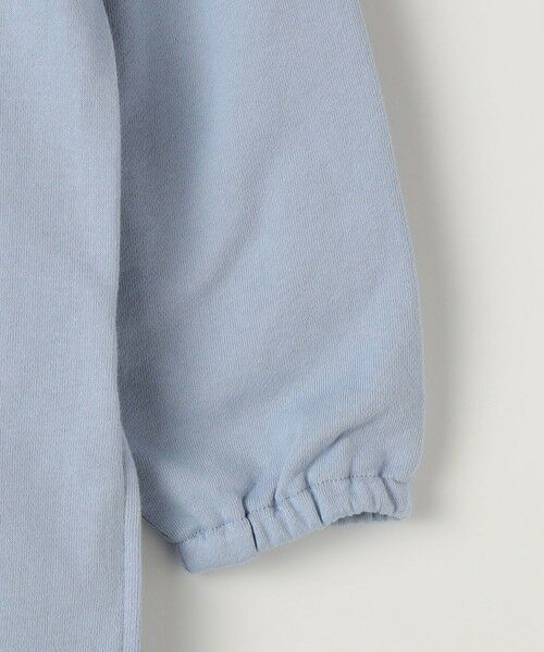 SHIPS / シップス ロング・マキシ丈ワンピース | SHIPS KIDS:140〜150cm / カレッジロゴ フラワー 刺繍 スウェット ワンピース | 詳細6