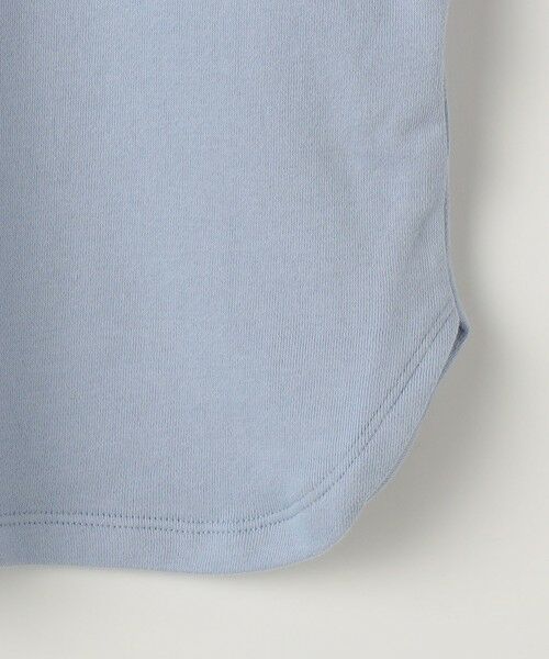 SHIPS / シップス ロング・マキシ丈ワンピース | SHIPS KIDS:140〜150cm / カレッジロゴ フラワー 刺繍 スウェット ワンピース | 詳細7