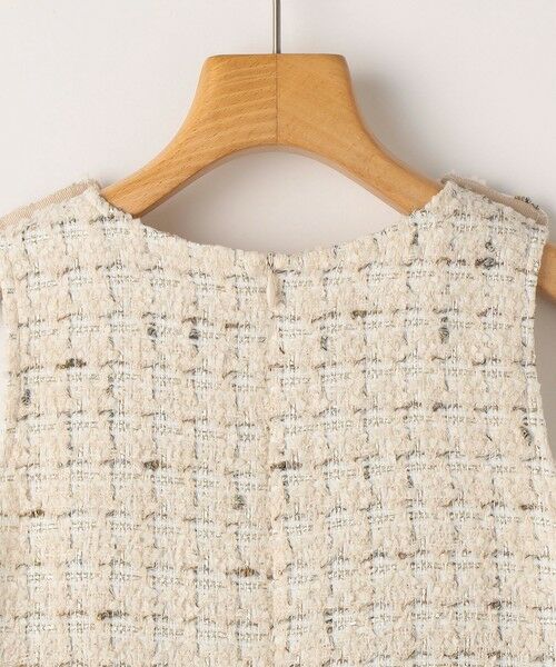 SHIPS / シップス ロング・マキシ丈ワンピース | SHIPS KIDS:100〜130cm / ツイード ジャンパー ワンピース | 詳細5