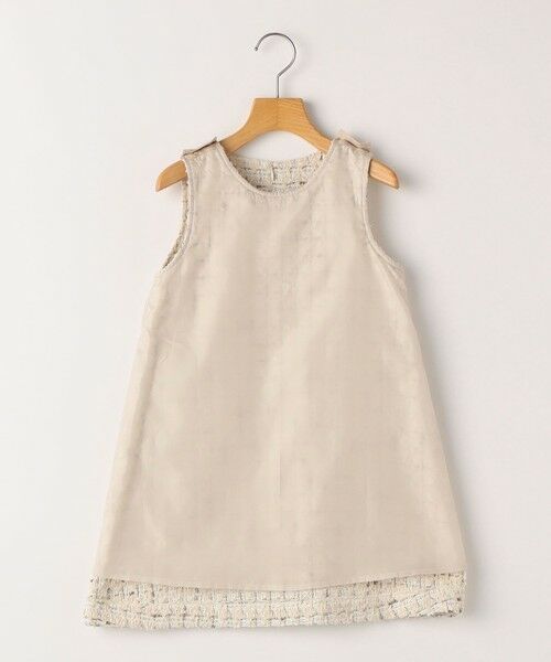 SHIPS / シップス ロング・マキシ丈ワンピース | SHIPS KIDS:140〜150cm / ツイード ジャンパー ワンピース | 詳細6