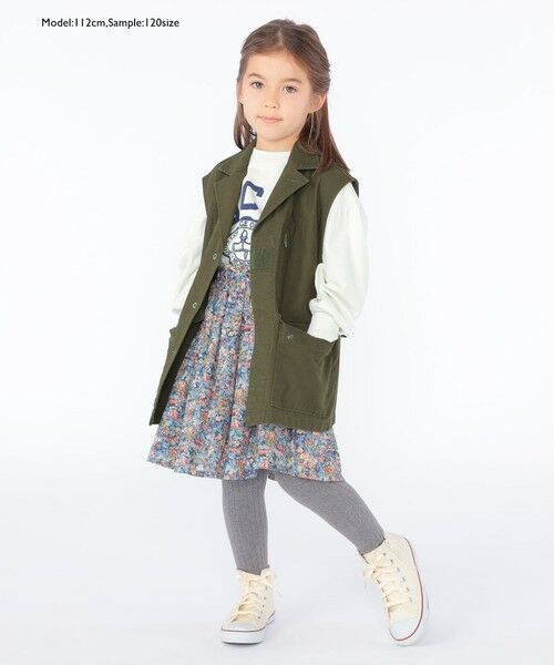 SHIPS / シップス ダウンジャケット・ベスト | 【SHIPS KIDS別注】GOLDENMILLS:100〜140cm / ミリタリー ベスト | 詳細11