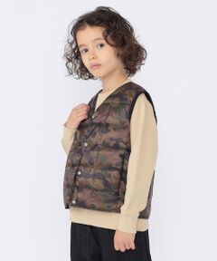 SHIPS / シップス ダウンジャケット・ベスト | 【WEB限定】TAION:100〜150cm / キッズ インナー ダウン ベスト