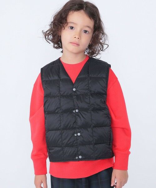 SHIPS / シップス ダウンジャケット・ベスト | 【WEB限定】TAION:100〜150cm / キッズ インナー ダウン ベスト | 詳細1