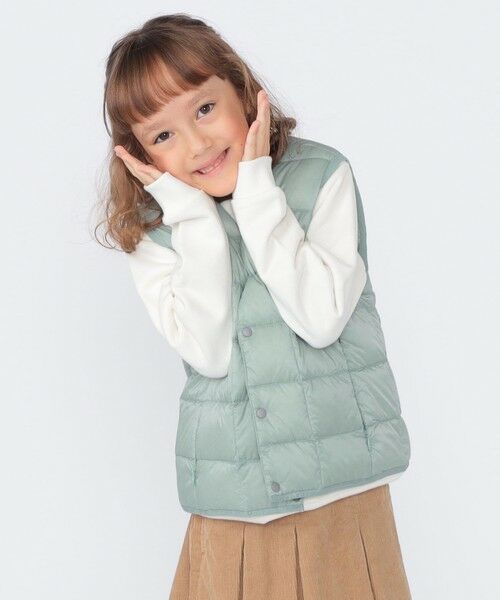 SHIPS / シップス ダウンジャケット・ベスト | 【WEB限定】TAION:100〜150cm / キッズ インナー ダウン ベスト | 詳細18