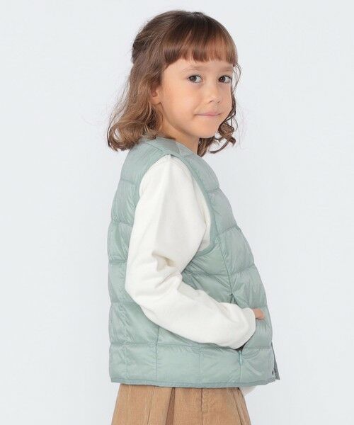 SHIPS / シップス ダウンジャケット・ベスト | 【WEB限定】TAION:100〜150cm / キッズ インナー ダウン ベスト | 詳細20
