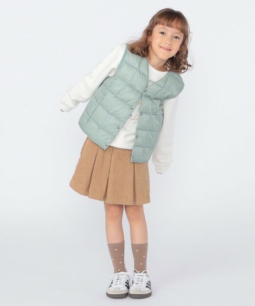 SHIPS / シップス ダウンジャケット・ベスト | 【WEB限定】TAION:100〜150cm / キッズ インナー ダウン ベスト | 詳細21