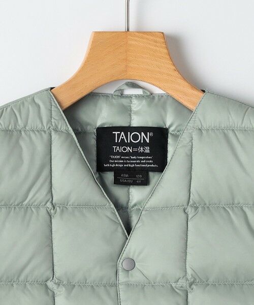 SHIPS / シップス ダウンジャケット・ベスト | 【WEB限定】TAION:100〜150cm / キッズ インナー ダウン ベスト | 詳細26