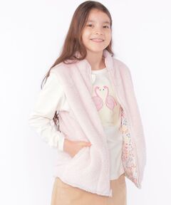 SHIPS / シップス ダウンジャケット・ベスト | SHIPS KIDS:140〜150cm /〈撥水/手洗い可能〉ボア リバーシブル ベスト