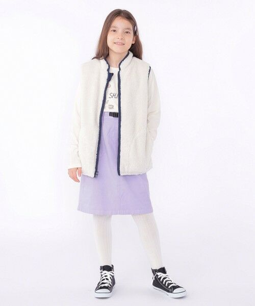 SHIPS / シップス ダウンジャケット・ベスト | SHIPS KIDS:140〜150cm /〈撥水/手洗い可能〉ボア リバーシブル ベスト | 詳細13