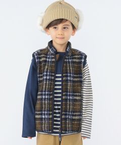 SHIPS / シップス ダウンジャケット・ベスト | SHIPS KIDS:100〜130cm /〈撥水/手洗い可能〉ボア リバーシブル ベスト