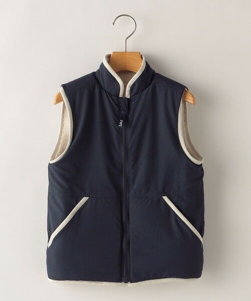 SHIPS / シップス ダウンジャケット・ベスト | SHIPS KIDS:100〜130cm /〈撥水/手洗い可能〉ボア リバーシブル ベスト | 詳細7