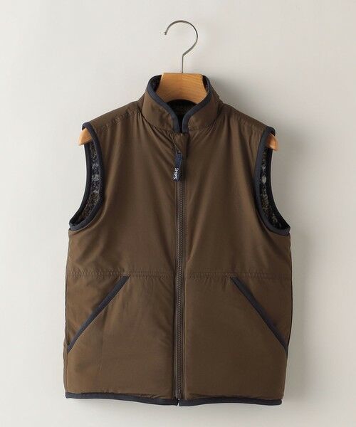 SHIPS / シップス ダウンジャケット・ベスト | SHIPS KIDS:100〜130cm /〈撥水/手洗い可能〉ボア リバーシブル ベスト | 詳細20