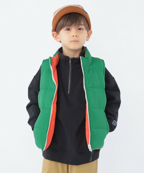 SHIPS / シップス ダウンジャケット・ベスト | SHIPS KIDS:100〜130cm / リサイクル ダウン ベスト | 詳細2