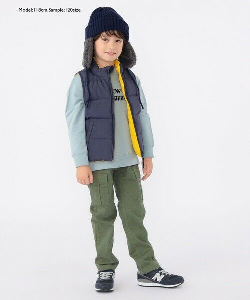 SHIPS / シップス ダウンジャケット・ベスト | SHIPS KIDS:100〜130cm / リサイクル ダウン ベスト | 詳細14