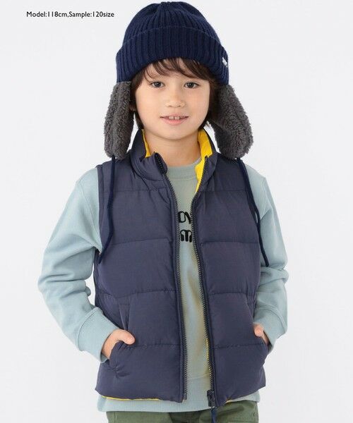 SHIPS / シップス ダウンジャケット・ベスト | SHIPS KIDS:100〜130cm / リサイクル ダウン ベスト | 詳細16