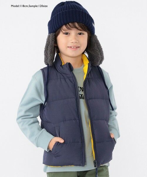 SHIPS / シップス ダウンジャケット・ベスト | SHIPS KIDS:100〜130cm / リサイクル ダウン ベスト | 詳細18