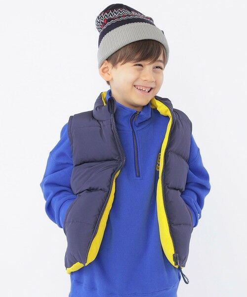 SHIPS / シップス ダウンジャケット・ベスト | SHIPS KIDS:100〜130cm / リサイクル ダウン ベスト | 詳細10