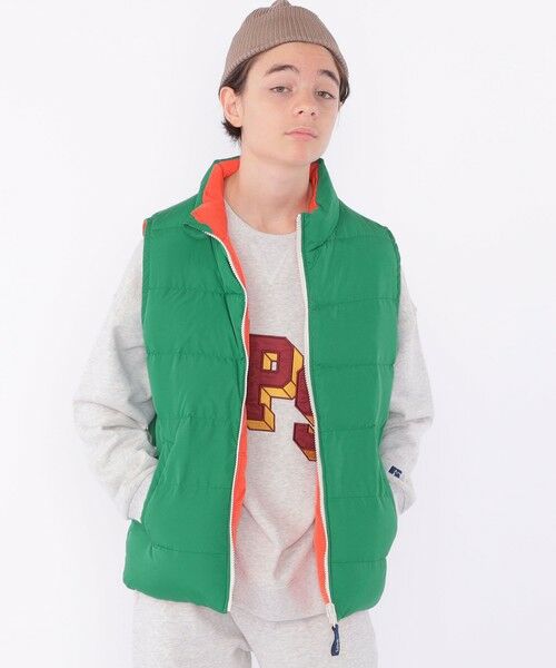 SHIPS / シップス ダウンジャケット・ベスト | SHIPS KIDS:145〜160cm / リサイクル ダウン ベスト | 詳細1