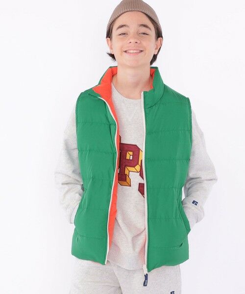 SHIPS / シップス ダウンジャケット・ベスト | SHIPS KIDS:145〜160cm / リサイクル ダウン ベスト | 詳細2