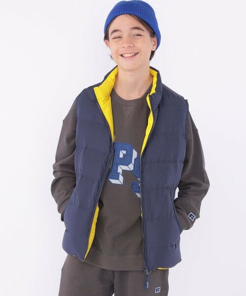 SHIPS / シップス ダウンジャケット・ベスト | SHIPS KIDS:145〜160cm / リサイクル ダウン ベスト | 詳細12